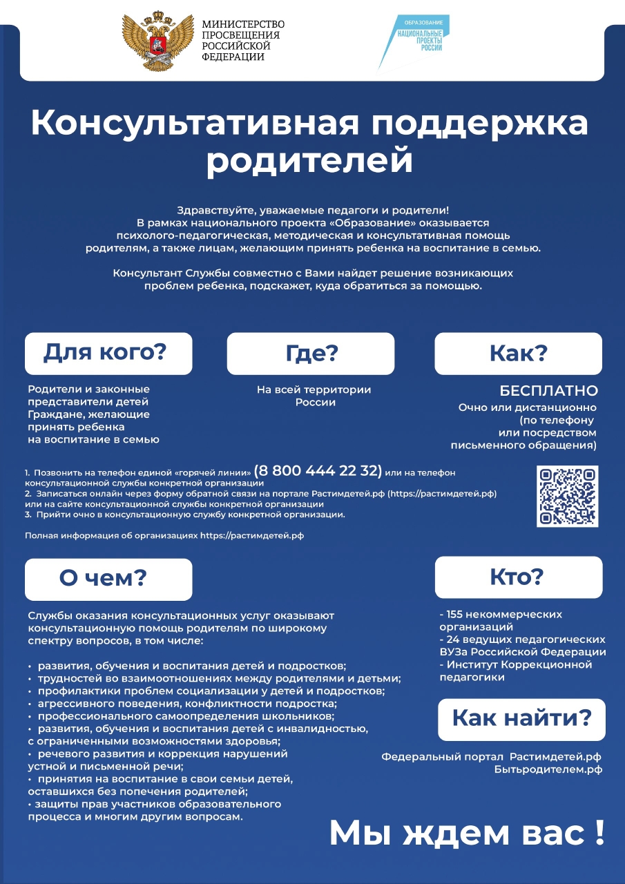 Уважаемые родители (законные представители)!.