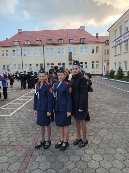Кадетский смотр.