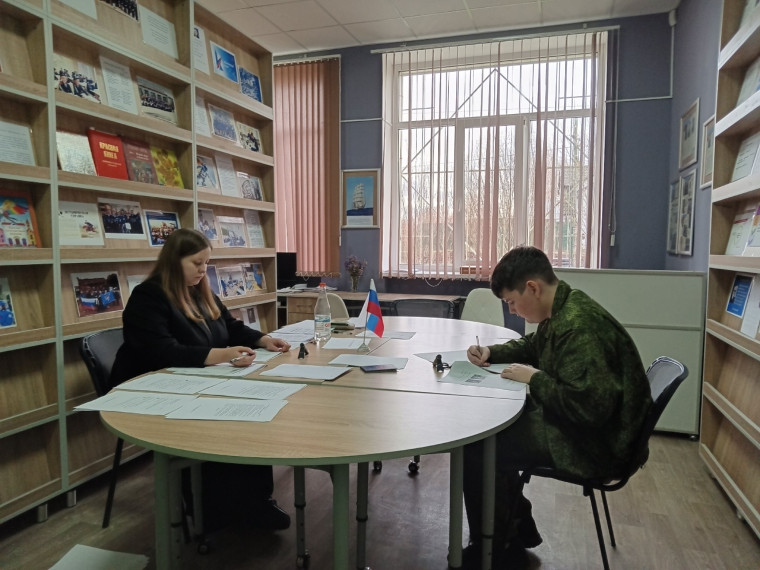Сегодня в нашей школе состоялось пробное Итоговое собеседование по русскому языку для учеников 9-х классов..